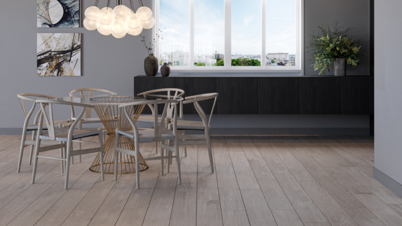 A Akafloor, marca referência em pisos de madeira maciça natural, apresenta uma linha assinada pela arquiteta Consuelo Jorge que confere mais neutralidade e minimalismo para os padrões amadeirados, como o Tauari Minimal.