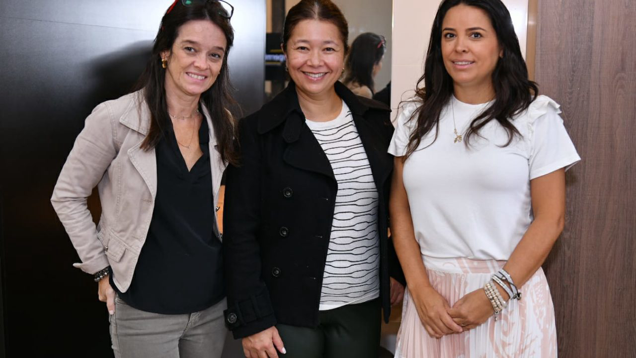 Gisela Ferreira, Vanessa França e Rose Boddy