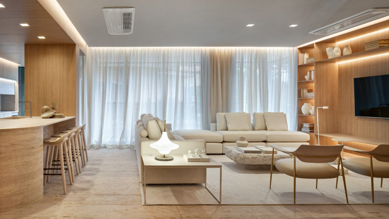 Apartamento de 184 m² por Fernanda Cassou