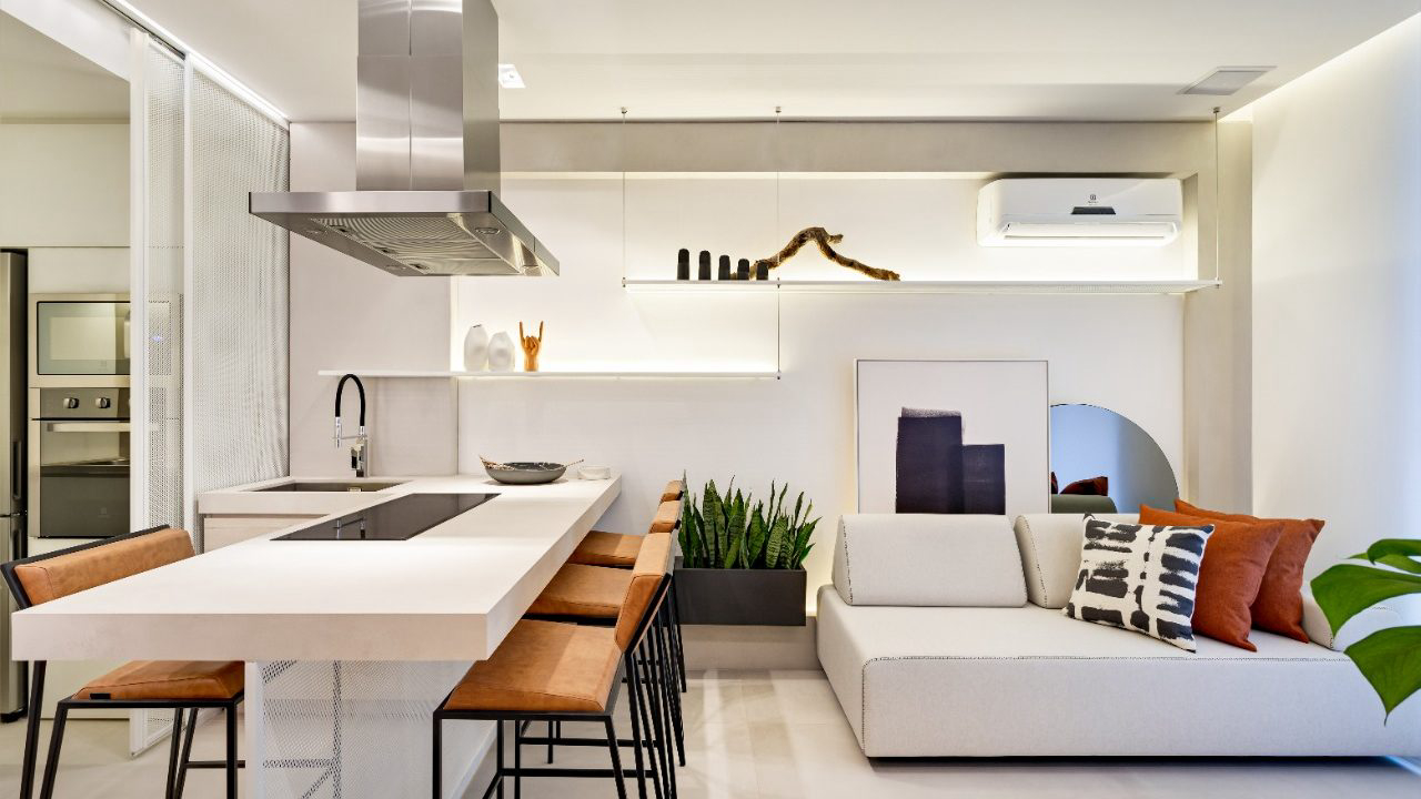 Apartamento de 48 m² por Unic Arquitetura