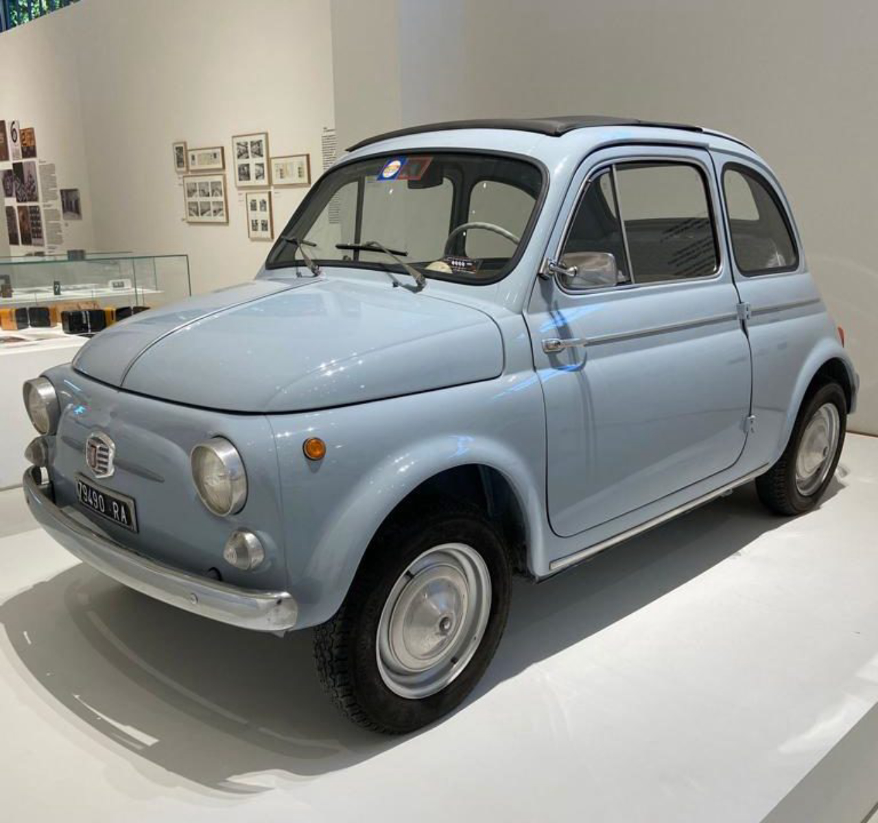 Nuova Fiat 500 D, por Dante Giacosa para Fiat, 1960